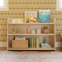 M32211NX,Melo Montessori-Inspired Bookcase in Washed Natural