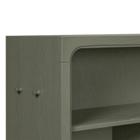 M33314AE,Nate Berkus x Babyletto Astre Assembled Bookcase in Archival Elm