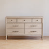 M31416WP,Alouette 7-Drawer Assembled Dresser in Washed Pine