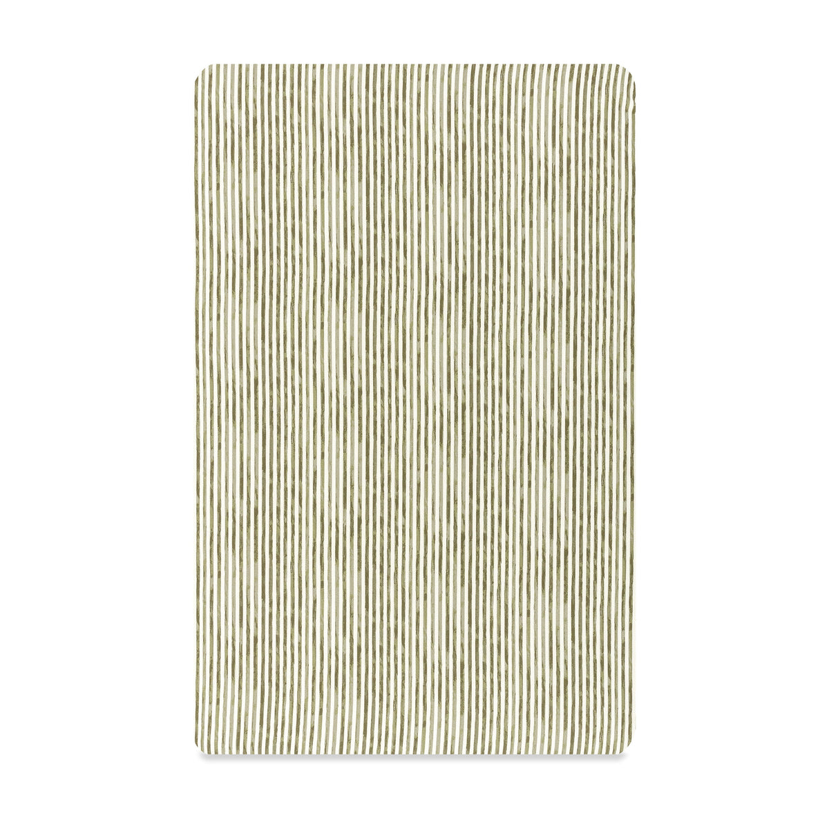 T34336JS,Nate Berkus x Babyletto Mini Crib Sheet in Juniper Stripe