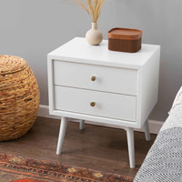M15960RW,Palma Nightstand  Assembled in Warm White
