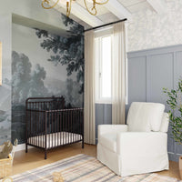 M15398UR,Winston 4-in-1 Convertible Mini Crib in Vintage Iron