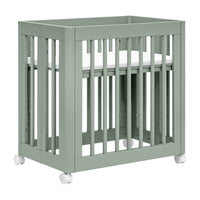 M23401LS,Yuzu 8-in-1 Convertible Crib w/All-Stages Conversion Kits in Light Sage