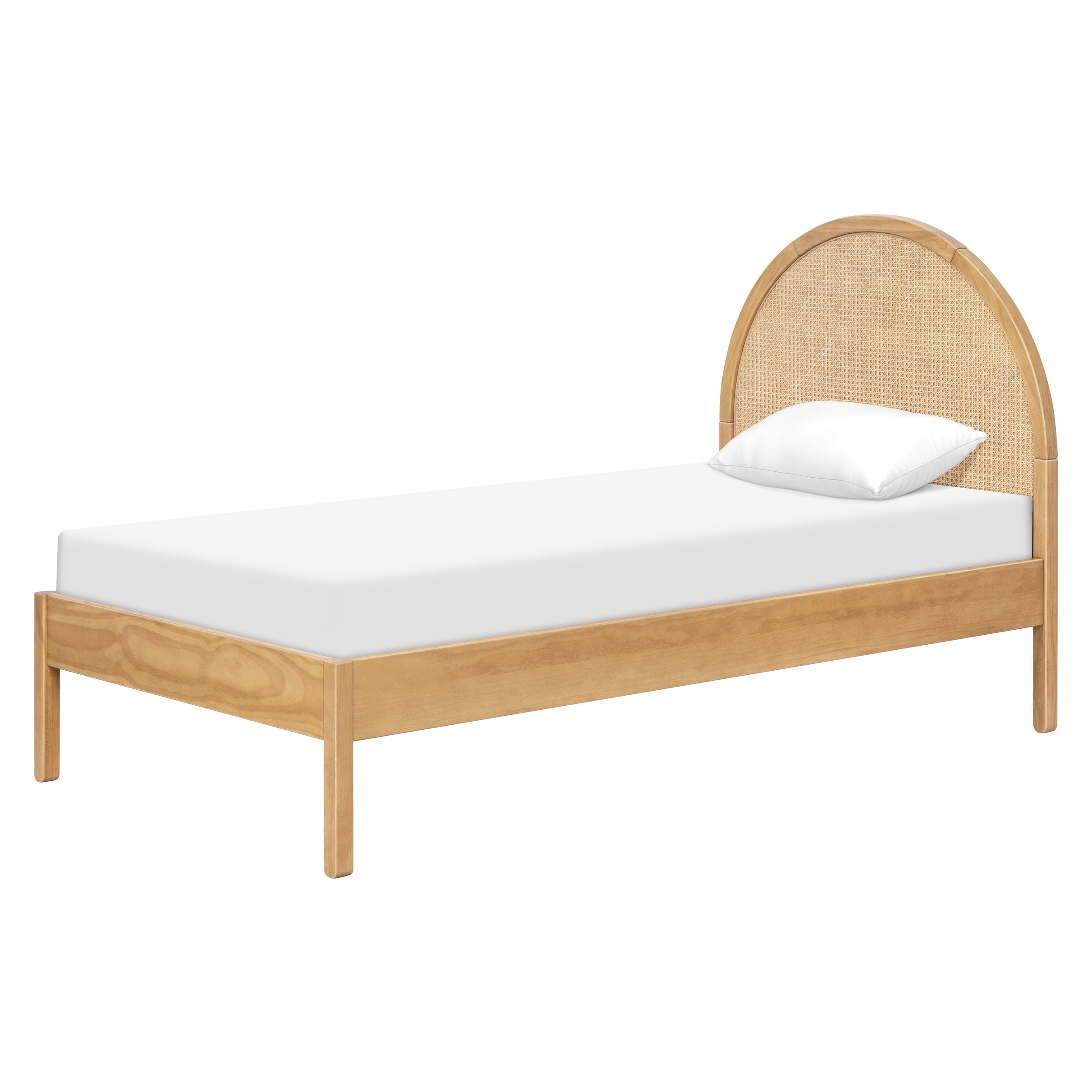 M25969HYNC,Bondi Cane Twin Bed in Honey