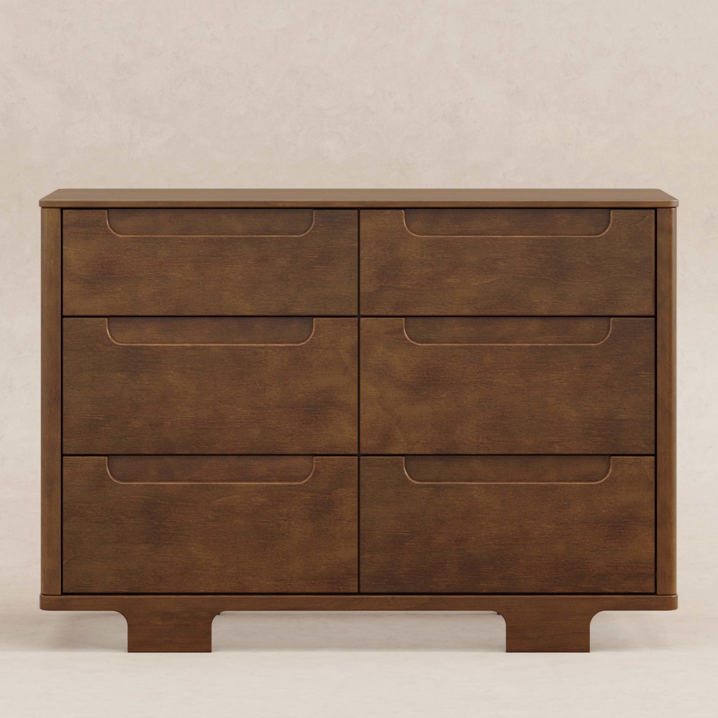 M23426NL,Yuzu 6-Drawer Dresser in Natural Walnut