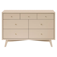 M15916TPE,Palma 7-Drawer Double Dresser  Assembled in Taupe