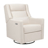 M11286PCMEW,Kiwi Plus Power Glider Recliner w/ Power Headrest in Performance Cream Eco-Weave