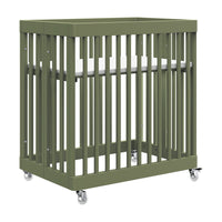 M29880OL,Pogo 8-in-1 Convertible Crib w/All-Stages Conversion Kits in Olive