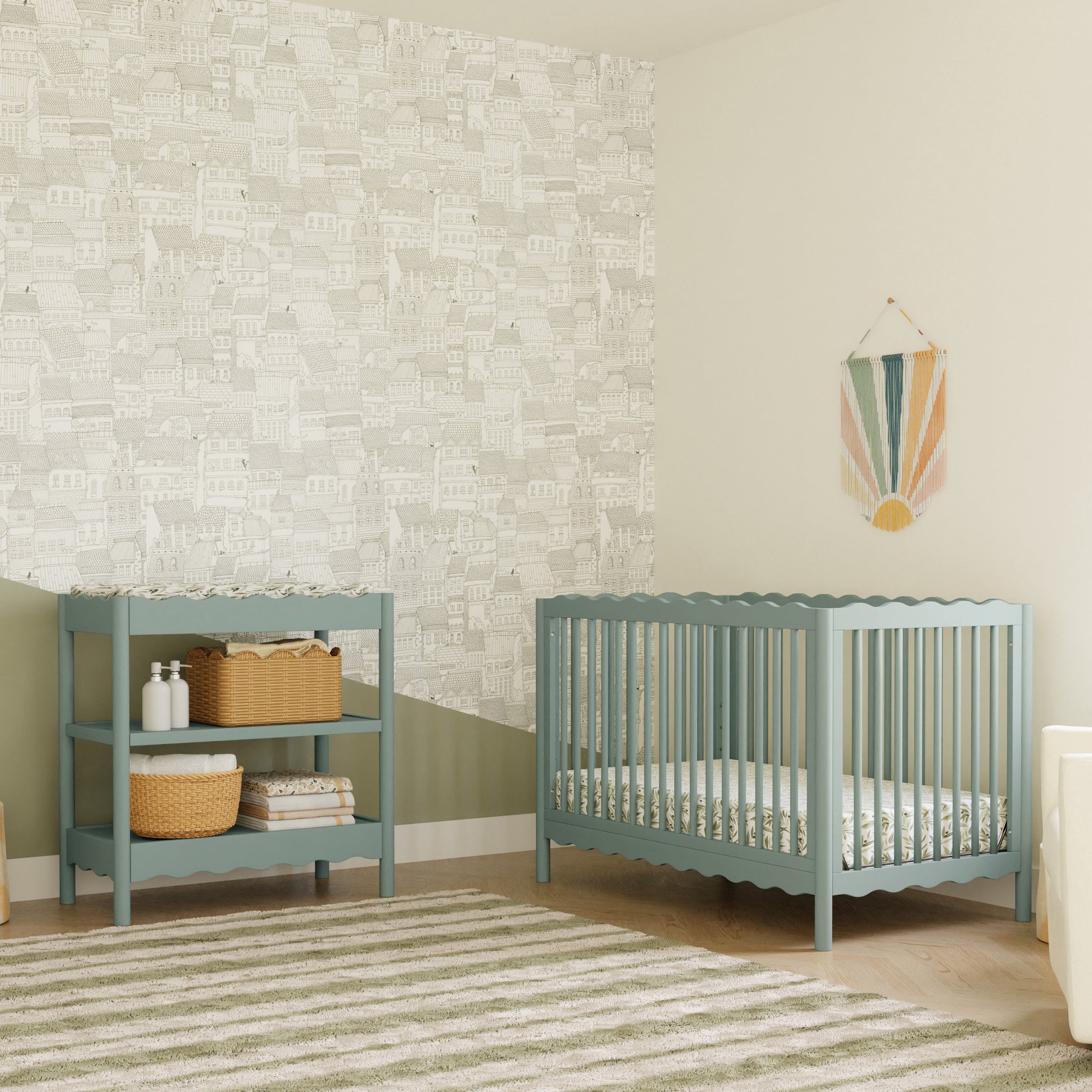 M27902LS,Swell Changing Table in Light Sage