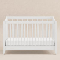 M10301W,Sprout 4-in-1 Convertible Crib w/Toddler Bed Conversion Kit in White Finish