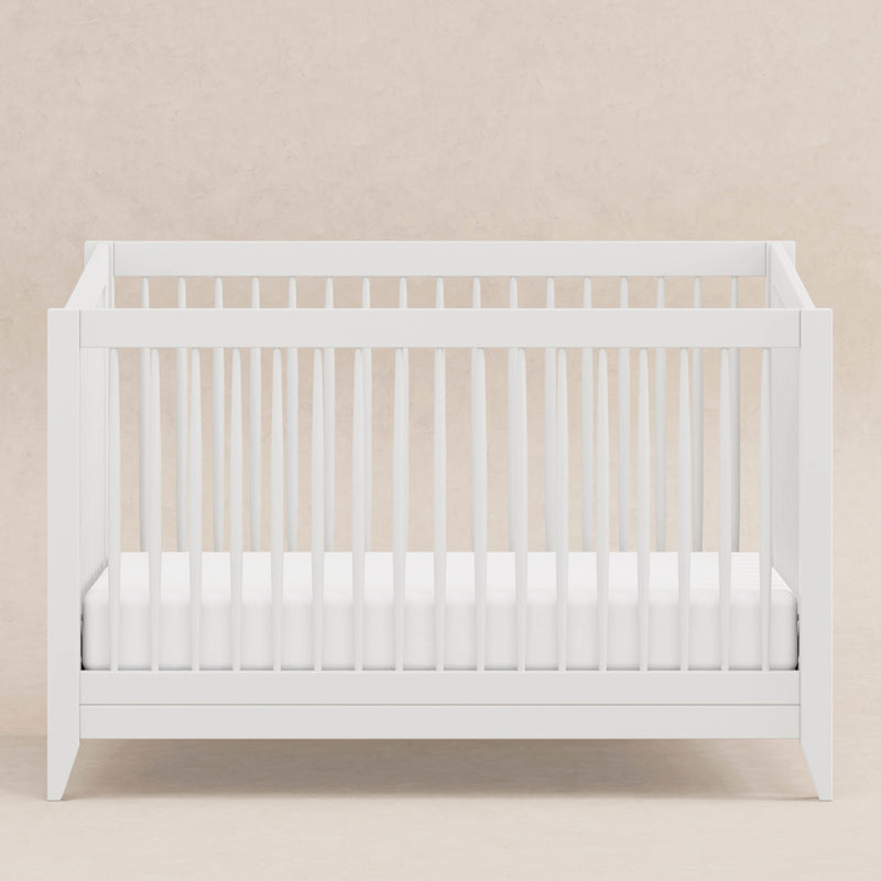 M10301W,Sprout 4-in-1 Convertible Crib w/Toddler Bed Conversion Kit in White Finish