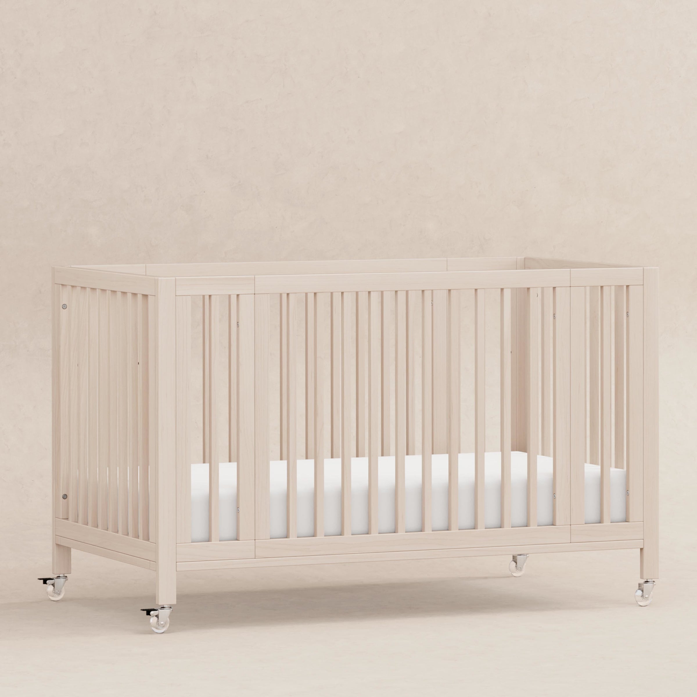 M30880NX,Rolli 9-in-1 Convertible All-Stages?? Crib w/ Bassinet & Toddler Bed Kits in Washed Natural