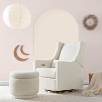 M22985WB,Enoki Storage Ottoman in Ivory Boucle