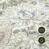 M21785TTFT,Crawford Gliding Ottoman in Strawberry Thief in Fig & Thyme