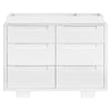 M23426W,Yuzu 6-Drawer Dresser in White