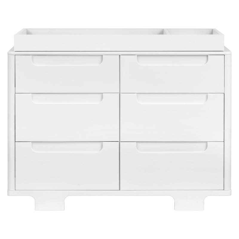 M23426W,Yuzu 6-Drawer Dresser in White