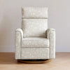 M17186MADB,Willa Plus Power Glider Recliner w/ Power Headrest in Mallow in Ash w/ Dark Wood Base