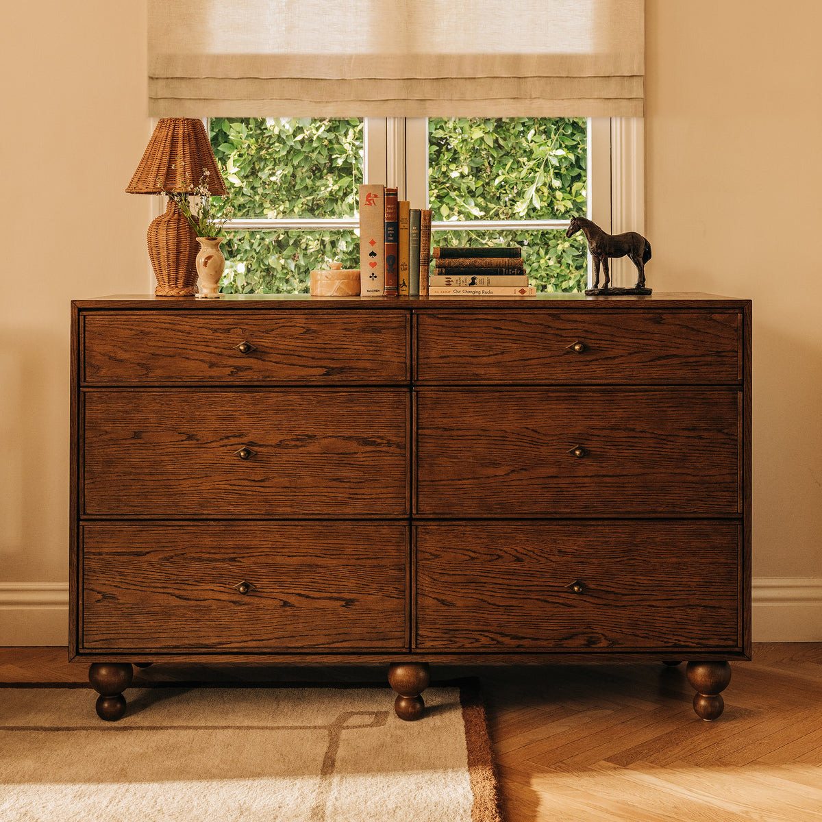 M33316TE,Nate Berkus x Babyletto Astre 6-Drawer Dresser in Toffee