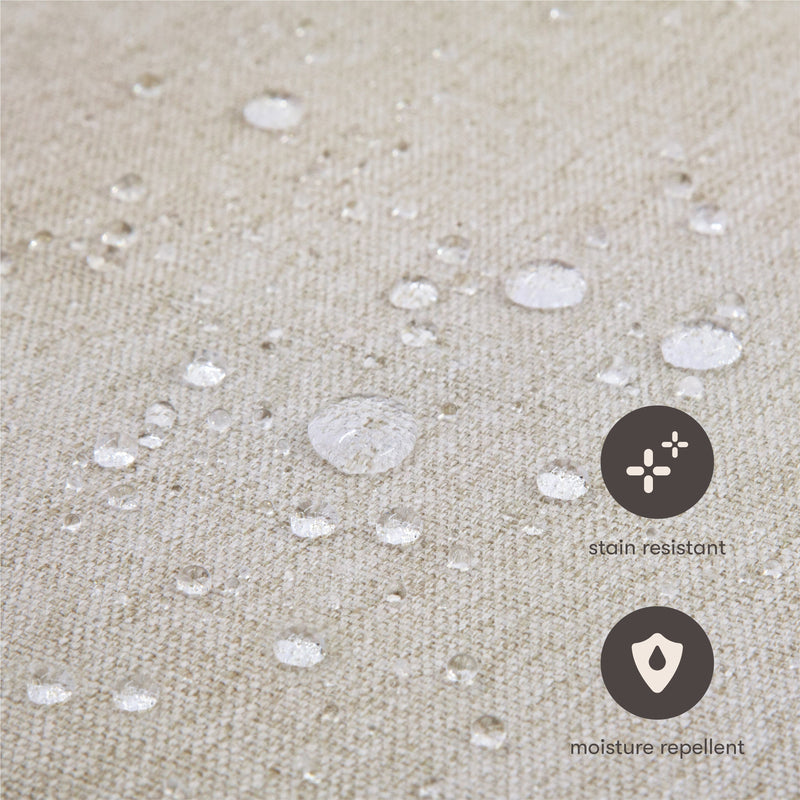 M20984PBEWLB,Cali Pillowback Chair and a Half Glider in Performance Beach Eco-Weave w/ Light Wood Base