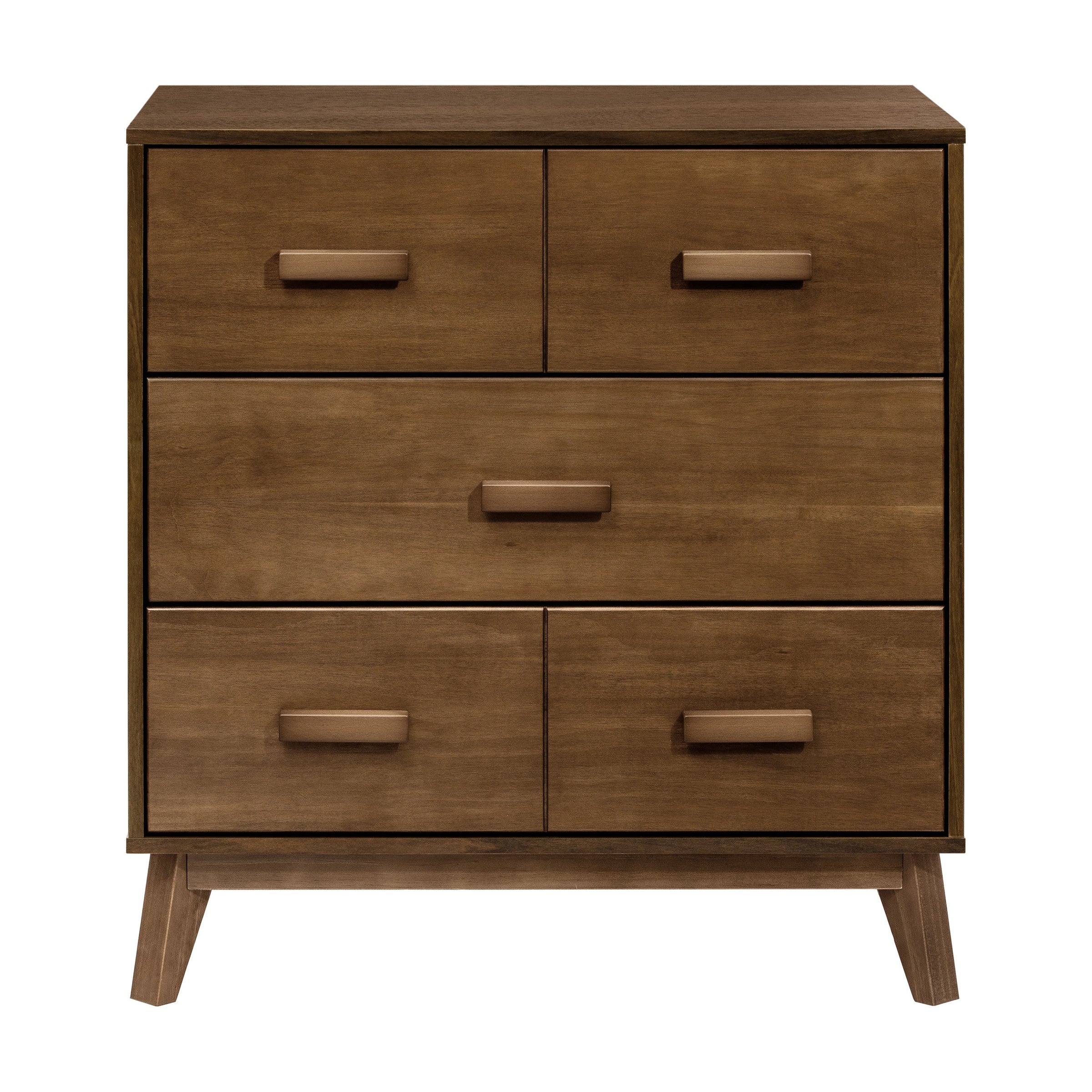M5823NL,Scoot 3-Drawer Changer Dresser in Natural Walnut