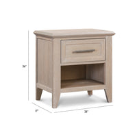 B14460SDB,Beckett Nightstand in Sandbar