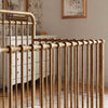 M15398VG,Winston 4-in-1 Convertible Mini Crib in Vintage Gold