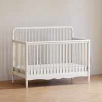 M7141RW,Liberty 4-in-1 Convertible Spindle Crib in Warm White