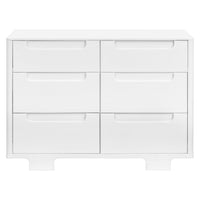 M23426W,Yuzu 6-Drawer Dresser in White