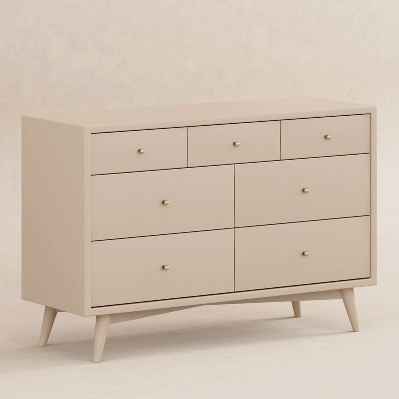 M15916TPE,Palma 7-Drawer Double Dresser  Assembled in Taupe