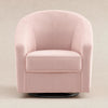 M5887BPV,Madison Swivel Glider in Blush Pink Velvet