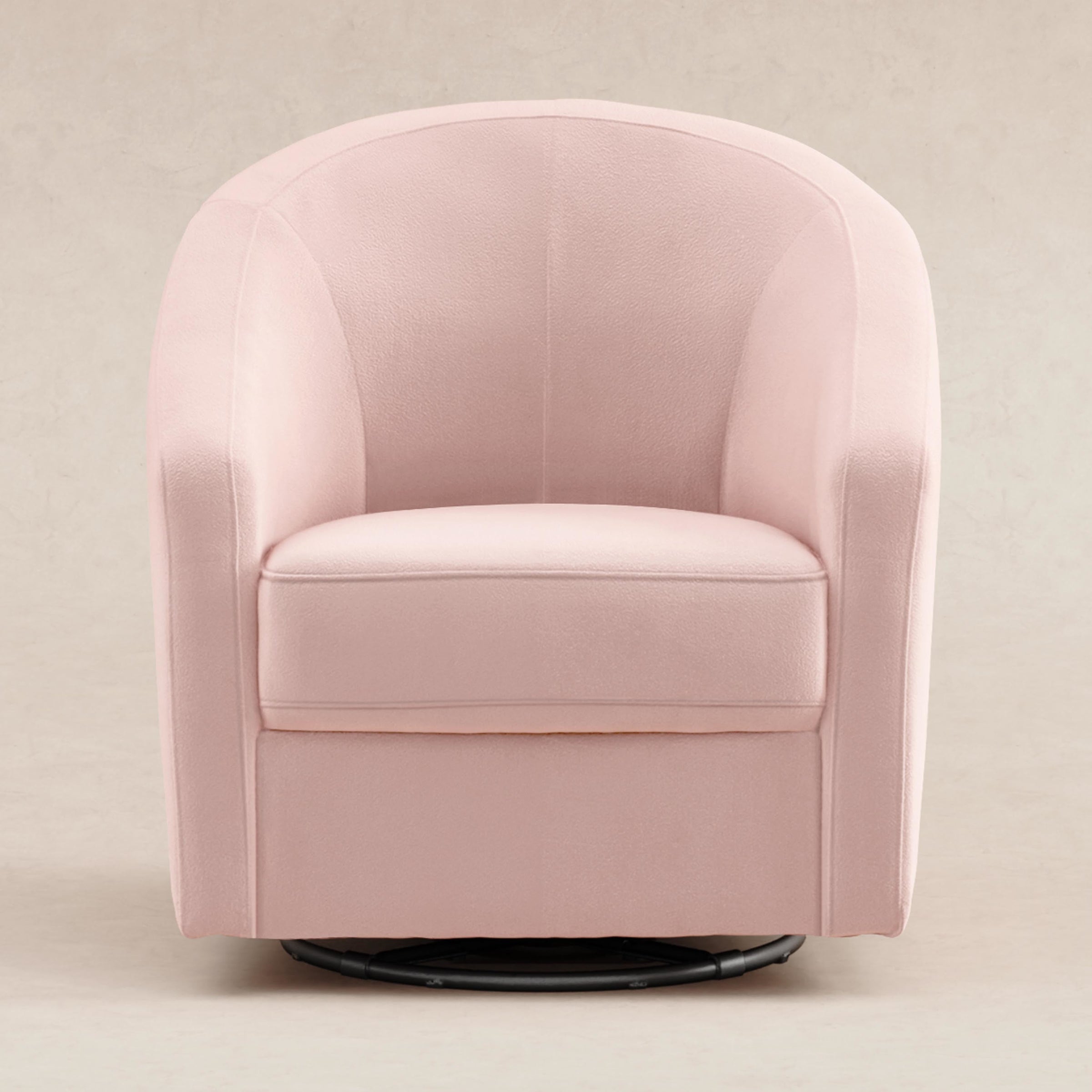 M5887BPV,Madison Swivel Glider in Blush Pink Velvet