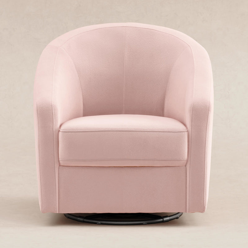 M5887BPV,Madison Swivel Glider in Blush Pink Velvet