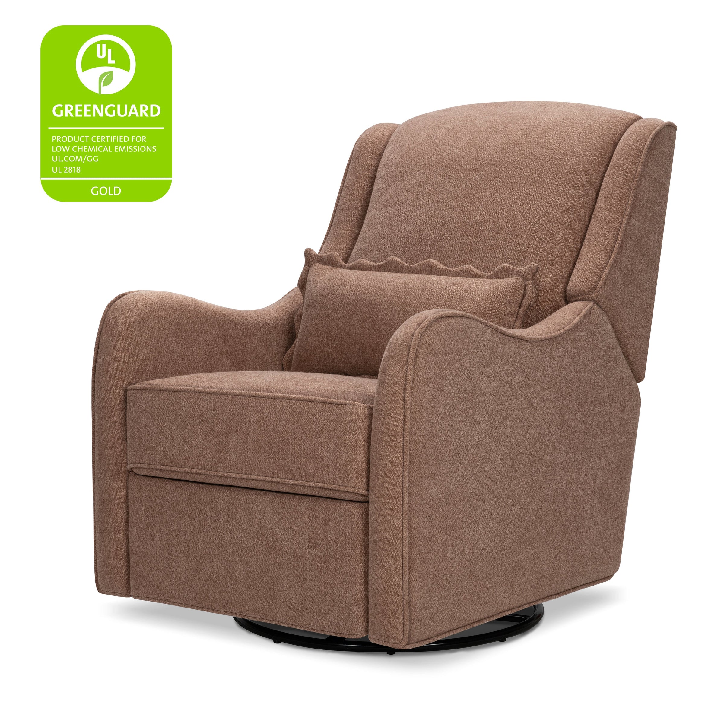 M27787PREB,Devon Recliner and Swivel Glider in Performance Dusty Rose Eco-Basketweave