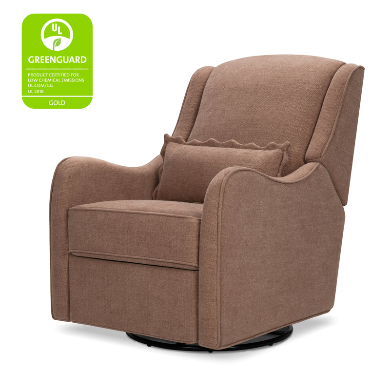 M27787PREB,Devon Recliner and Swivel Glider in Performance Dusty Rose Eco-Basketweave