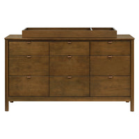 M25928NL,Bondi 9-Drawer Assembled Dresser in Natural Walnut