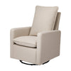 M20987PBEW,Cali Pillowback Swivel Glider in Performance Beach Eco-Weave