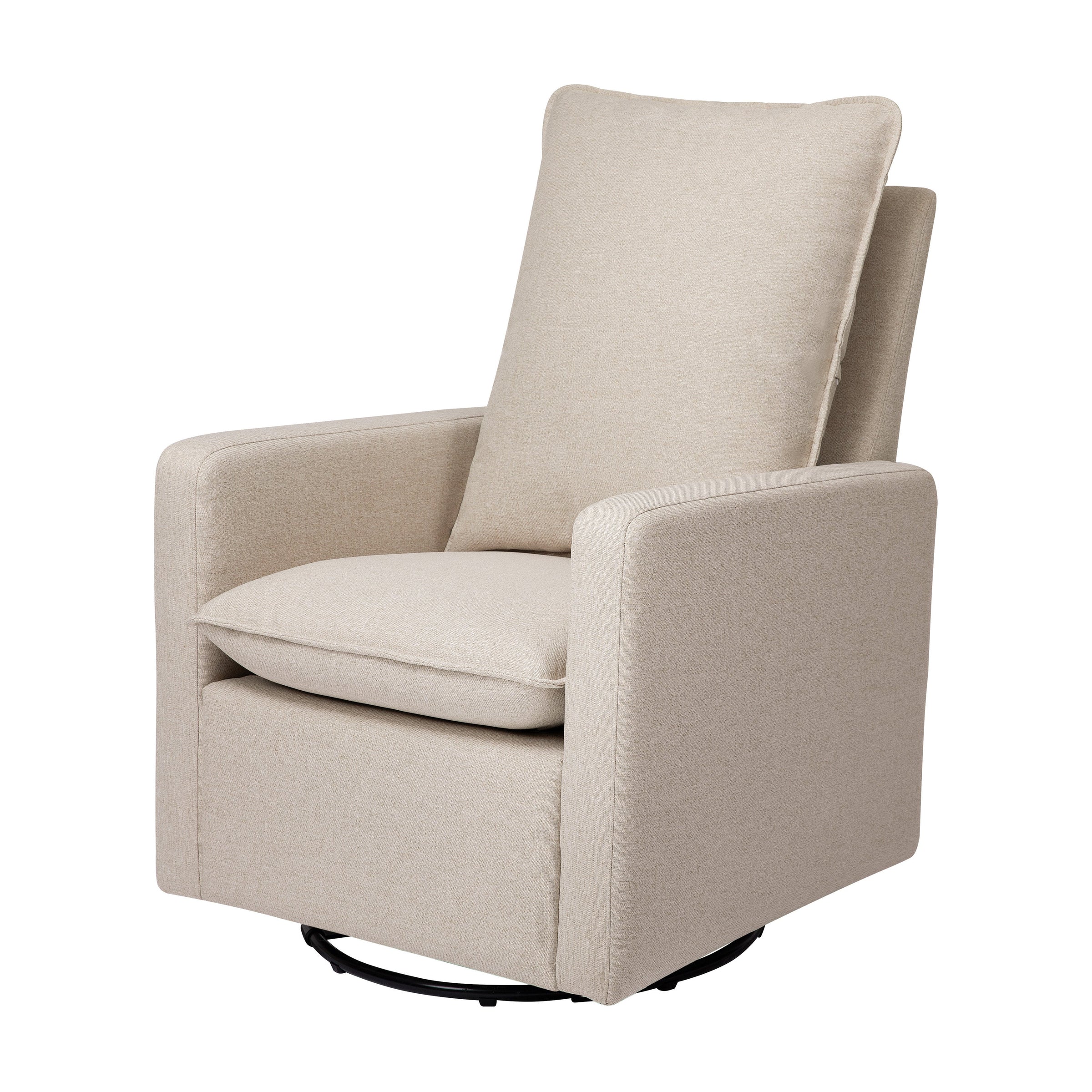 M20987PBEW,Cali Pillowback Swivel Glider in Performance Beach Eco-Weave