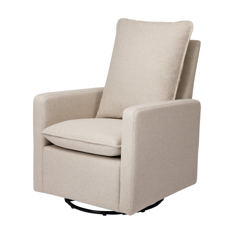 M20987PBEW,Cali Pillowback Swivel Glider in Performance Beach Eco-Weave