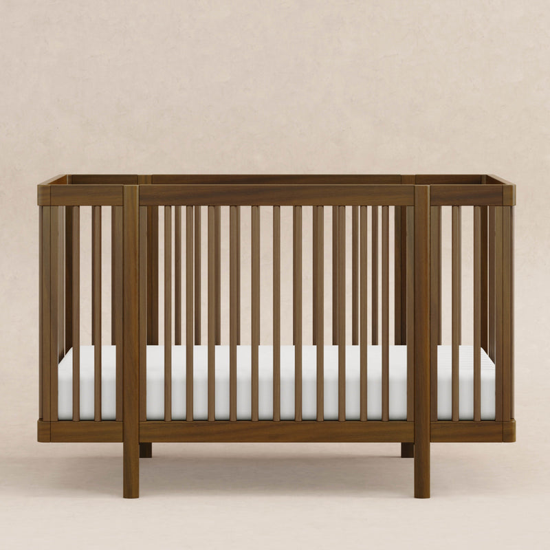 M29880NL,Pogo 8-in-1 Convertible Crib w/All-Stages Conversion Kits in Natural Walnut