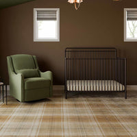 B15301UR,Winston 4-in-1 Convertible Crib in Vintage Iron