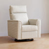 M17186TGH,Willa Plus Power Glider Recliner w/ Power Headrest in Tan Gingham