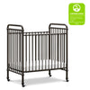 M15598UR,Abigail 3-in-1 Convertible Mini Crib in Vintage Iron