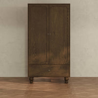 M33329TE,Nate Berkus x Babyletto Astre Assembled Armoire in Toffee