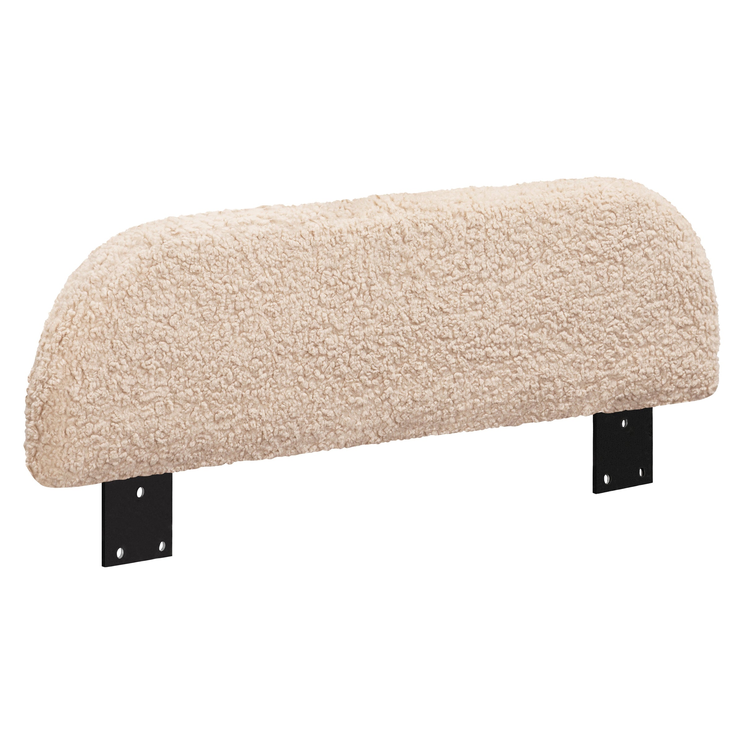 M32099CSG,Upholstered Twin/Full Bed Guardrails in Chai Shearling