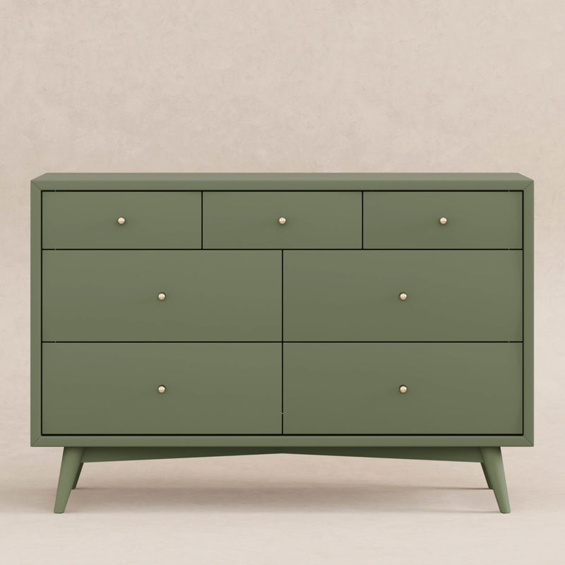 M15916OL,Palma 7-Drawer Double Dresser  Assembled in Olive