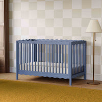 M27901CVB,Swell 4-in-1 Convertible Crib w/Toddler Conversion Kit in Cove Blue
