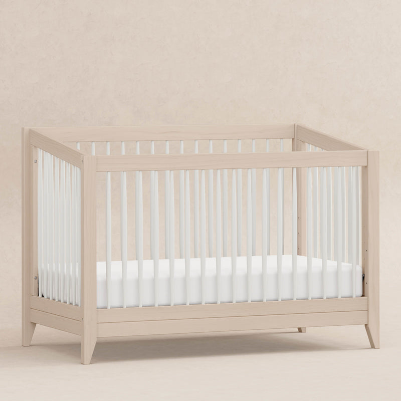 M10301NXW,Sprout 4-in-1 Convertible Crib w/Toddler Bed Conversion Kit in W Natural/White