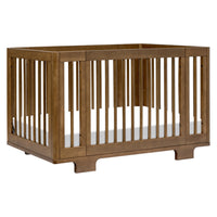 M23401NL,Yuzu 8-in-1 Convertible Crib w/All-Stages Conversion Kits in Natural Walnut