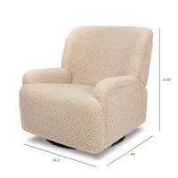 M27687CSG,Winslow Extra Wide Recliner and Swivel Glider in Chai Shearling