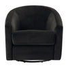 M5887BLKV,Madison Swivel Glider in Black Velvet